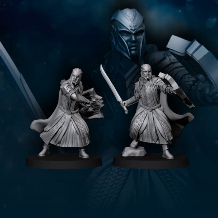 Armoured Wood Elves - Sword and Shield - Image 3