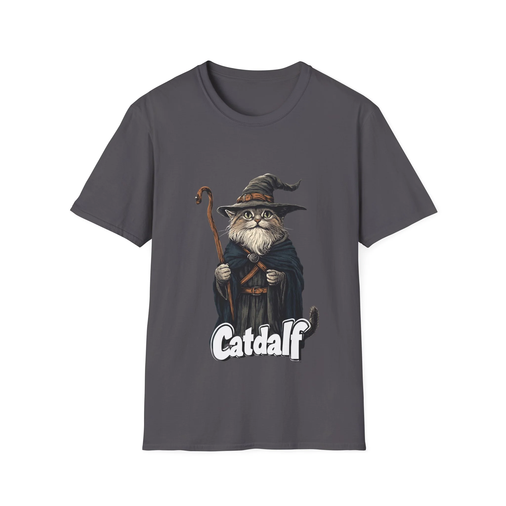 Catdalf - Unisex Softstyle T-Shirt - Image 4