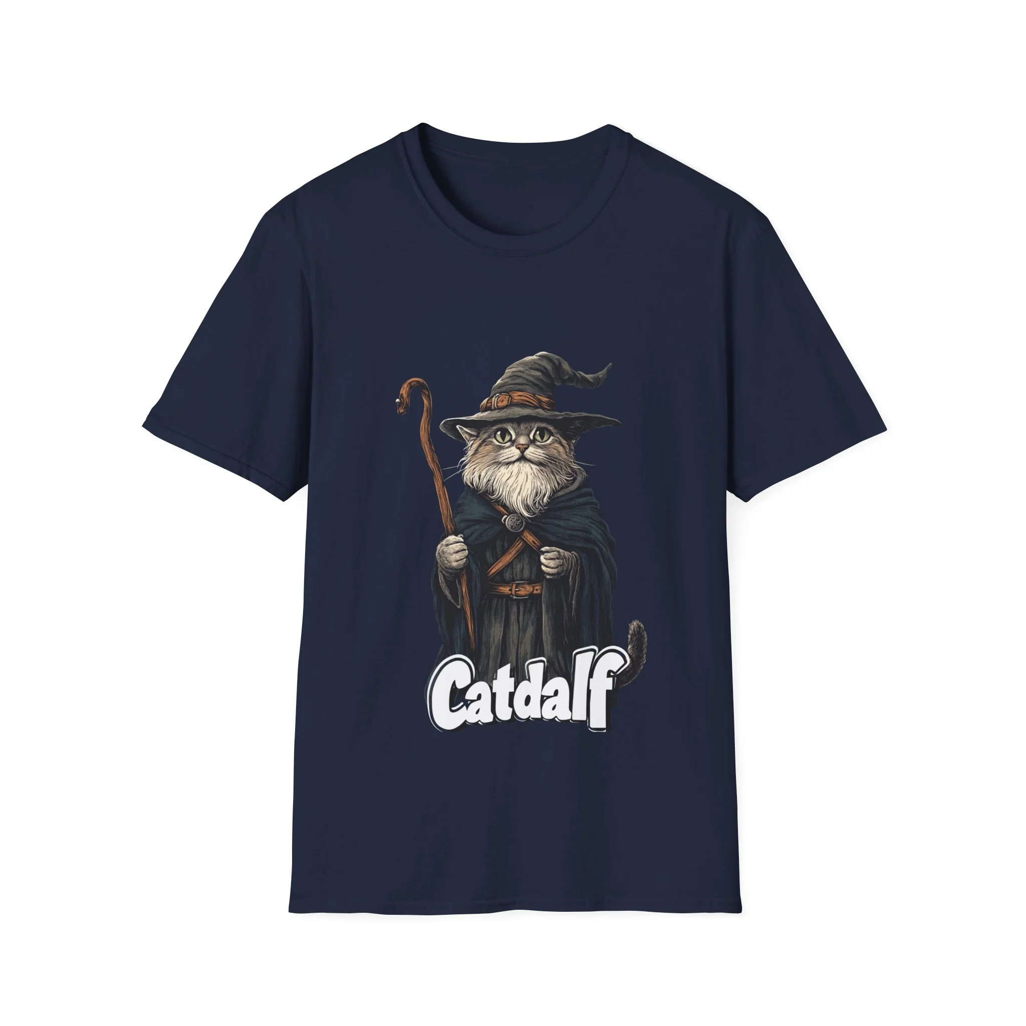 Catdalf - Unisex Softstyle T-Shirt - Image 5