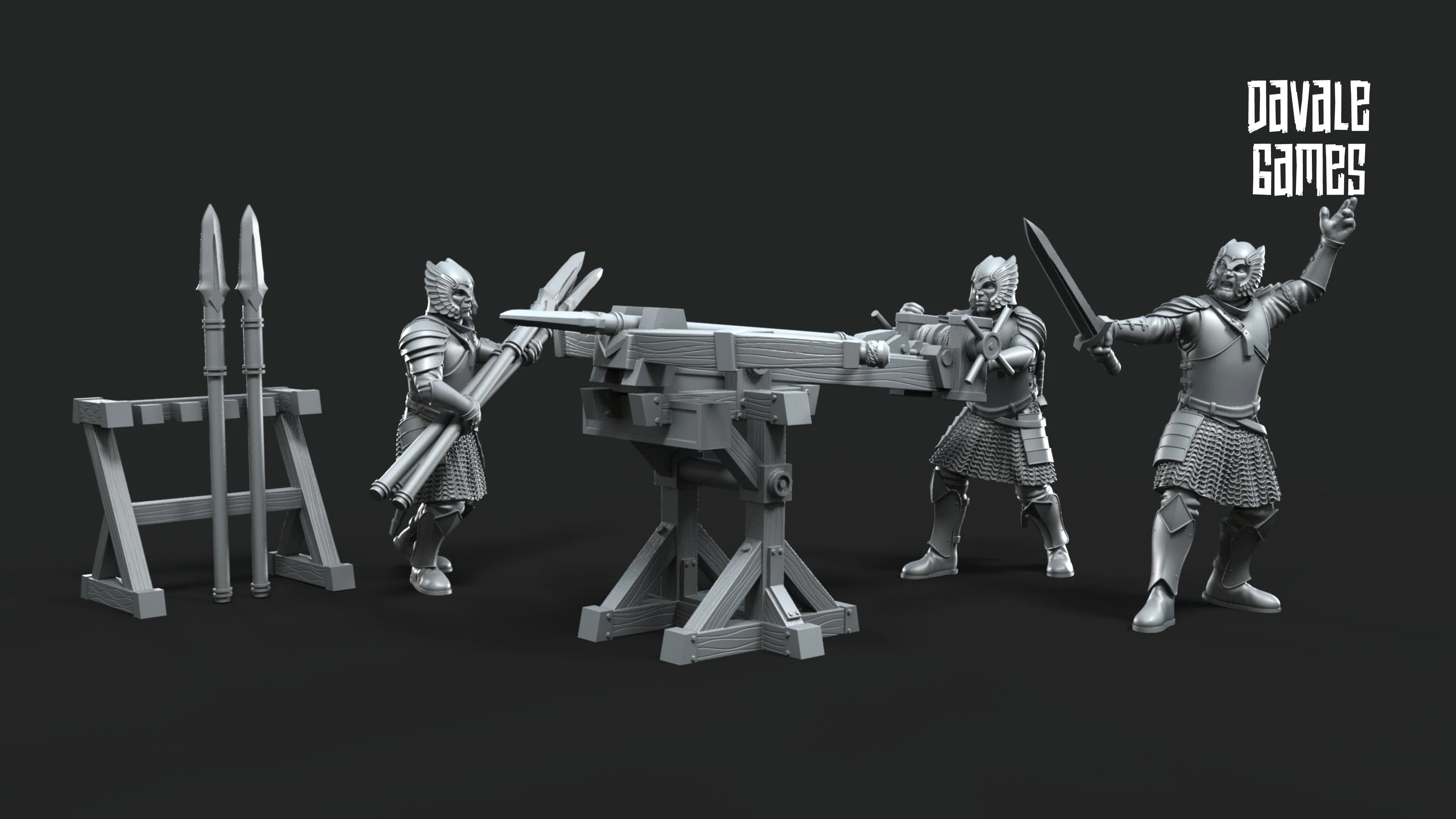 Grey Castle Bolt Launcher with Dotation - Image 4