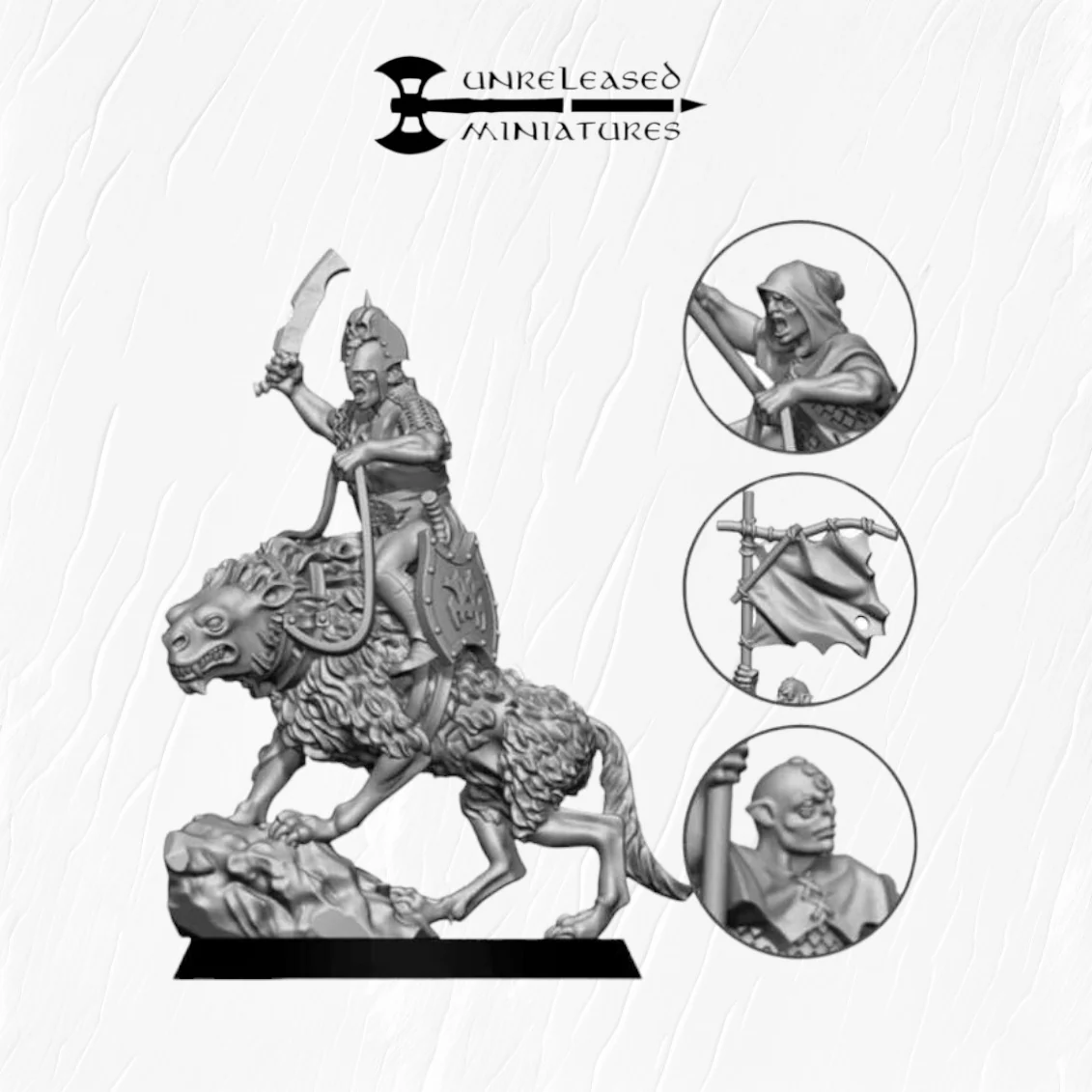 Orc Warg Rider Kit