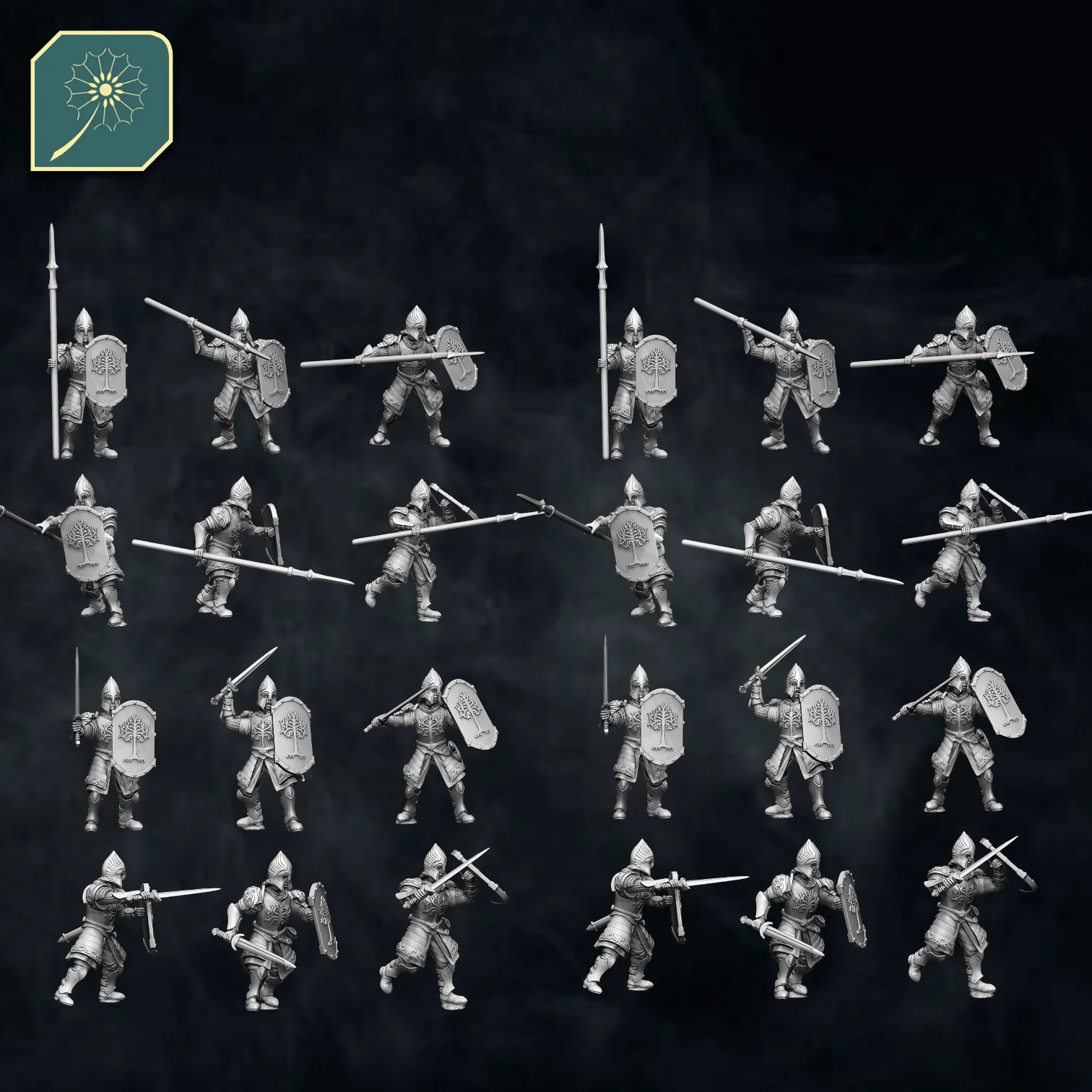 Soldiers of the Guard Tower - Warrior Pack